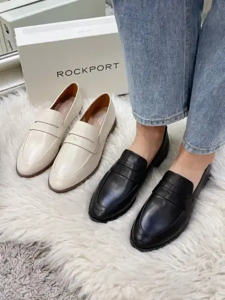 새상품) ROCKPORT 락포트 퍼페추아 페니 로퍼 베이지 6W 235